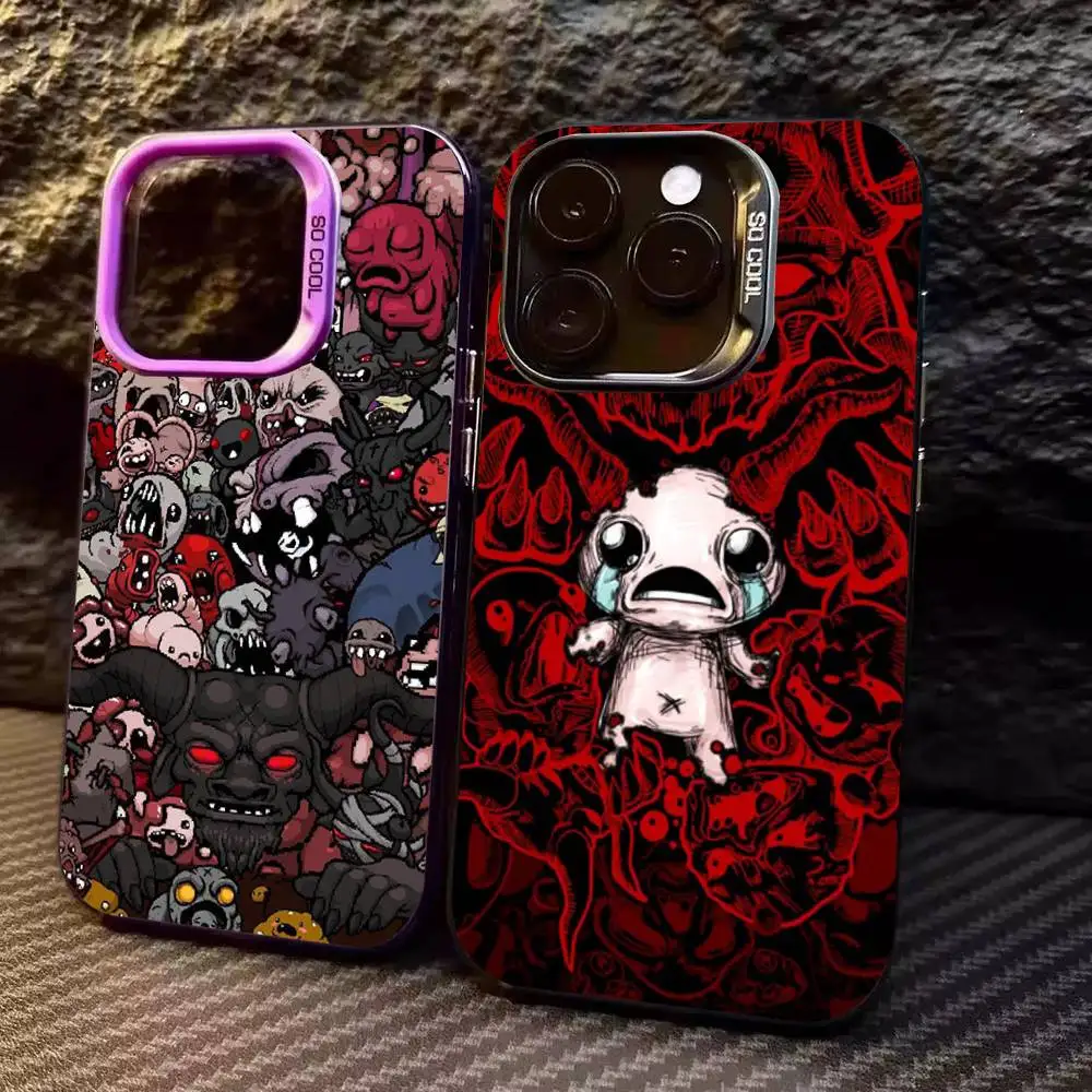 Game-Inspired Phone Case with Colorful Hard Cover Design