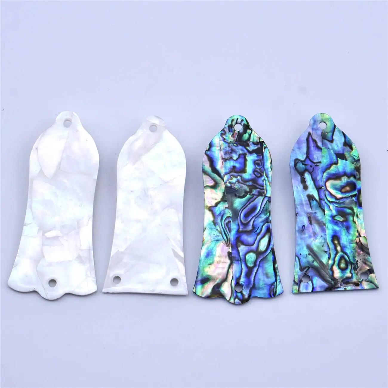 KAISH Pure Custom Made Abalone Shell Chitarra Truss Rod Cover Con 2 Fori Adatto USA LP Les Paul - Foto 8