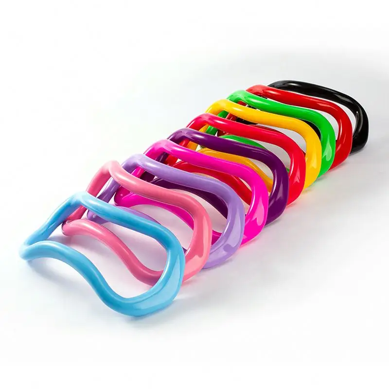 

Yoga Pilates Ring 2 Pack Adjustable Soft Fitness Ring Training Tool For Back Arm Leg Pain