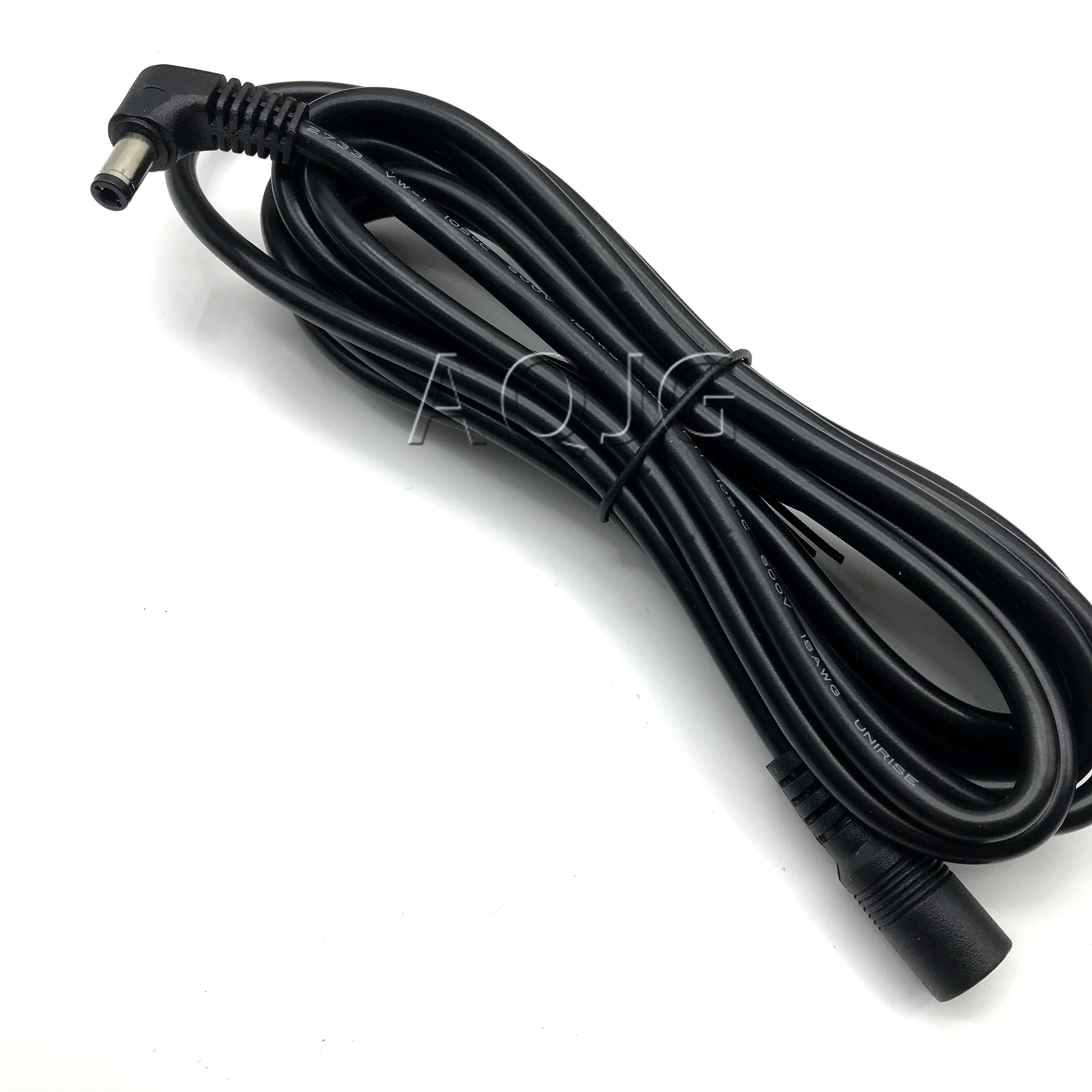 Cotovelo 19v Dc5.5 2.5 mm Macho para Fêmea Notebook Cabo de Extensão de Alimentação para Pólo Medidor Projetor Cabo de Alimentação 0.3m 0.5m 3m 5m 18awg - Imagem 4