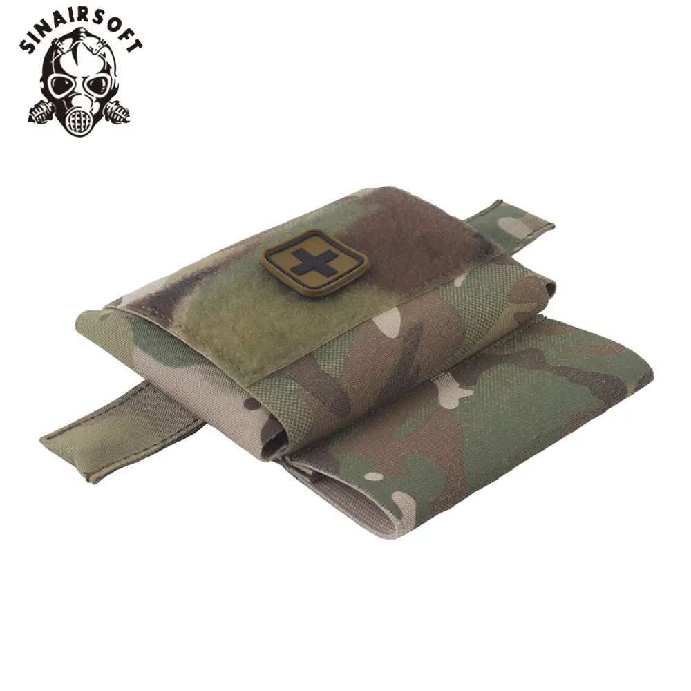 Micro Trauma Kit Tactical Hunting Vest Accessories TKN First Aid Kit Tourniquet Hammock IFAK EDC MOLLE Waist Belt Bag 4