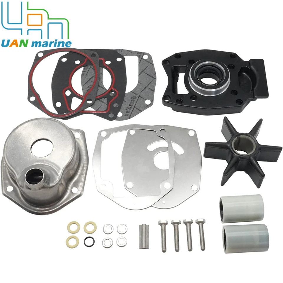 Kit Girante Pompa Acqua Per Motori Mariner 60-125 (2 E 4 Tempi) – Ricambio 46-8M0113799 Con Guarnizioni E O-Ring