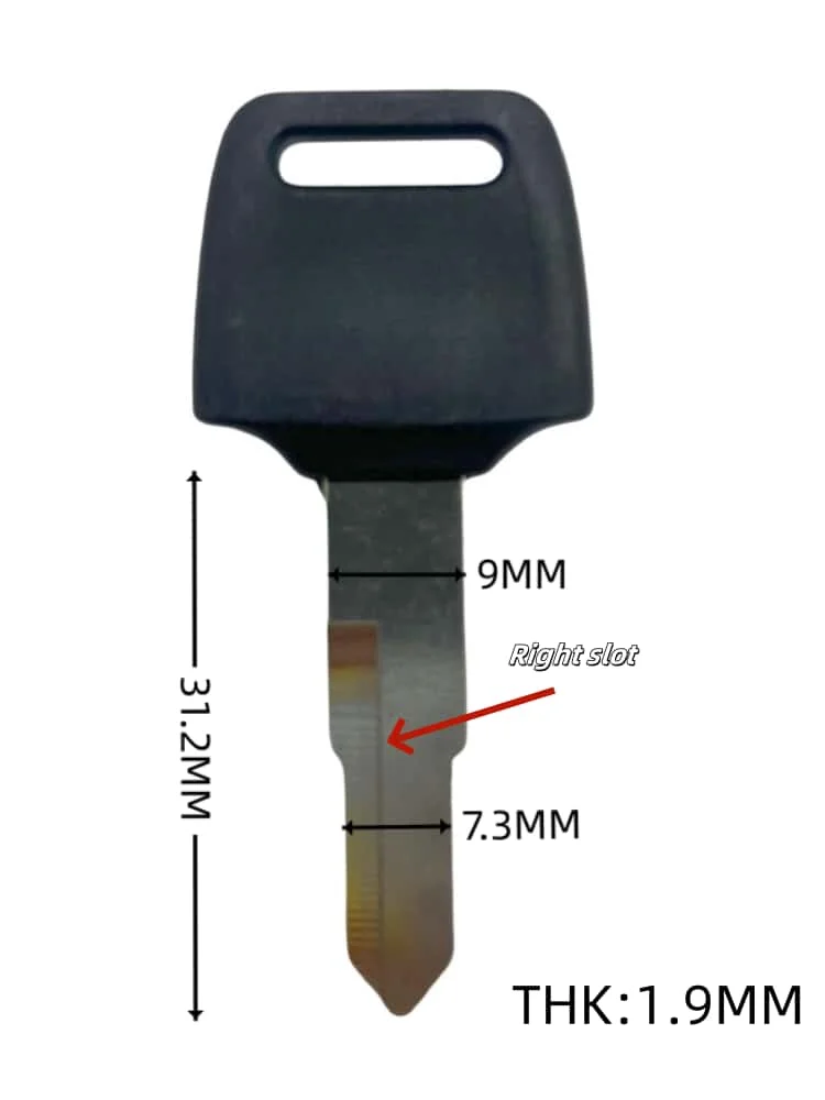 혼다 스쿠터 50CC 오토바이 키 DIO Z4 125 WH110 SCR100용 블랭크 키 오토바이 교체용 미가공 키