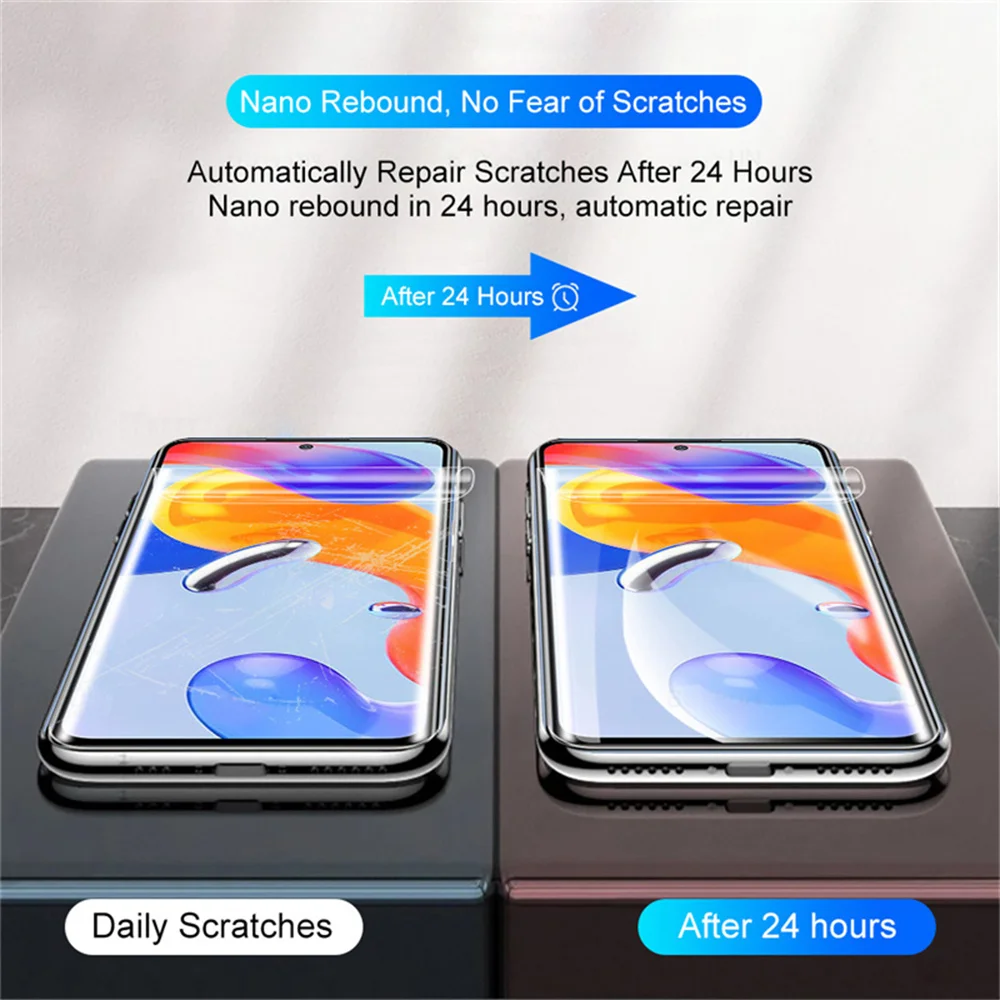 Soft Film Hidrogel Redmi Note 13 10 11 12 Pro Plus Screen Protector For Xiaomi Redmi Note11 Pro 5G Hydrogel Film Xiaomi 13T 11T 12T Pro Water gel