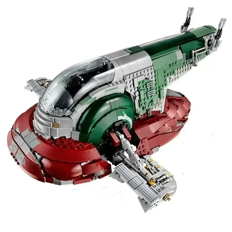 UCS Slave 1 빌딩 블록, Moc 디스플레이 벽돌, 19029 교육용 장난감, 생일 크리스마스 선물, 75060 호환, 20204 신제품