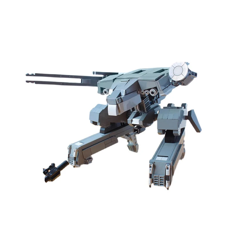 

MOC Mecha Series Gray Building Block Robot DIY Model Puzzle Collection Experts Brick Toys Education for Children Birthday Gifts