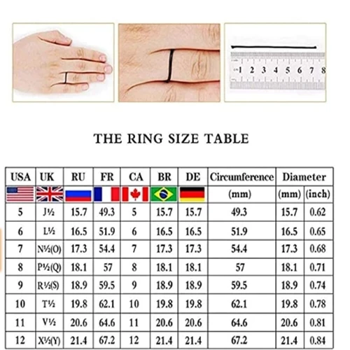 925 Sterling Silver Water Drop Zircon Stone Ring Finger For Women