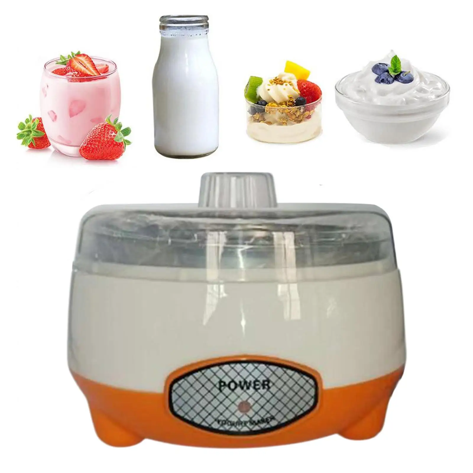 Yogurt Maker Multifunctional Natto Maker Household 1L Homemade Stainless Steel Inner Pot Homemade Yogurt Electric Machine