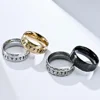 Vintage Nordic Viking Pirate Rune Stainless Steel Antique Rings Fashionable Men and Women Talismans Couple Party Jewelry Gifts 1