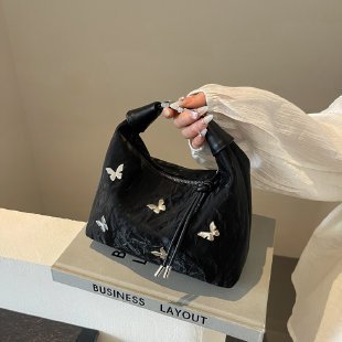 Women's Bag Butterfly Small Female Korean Niche High-grade Sense Crossbody Bag All Shoulder Women Bag Sweet Cool Girly Style