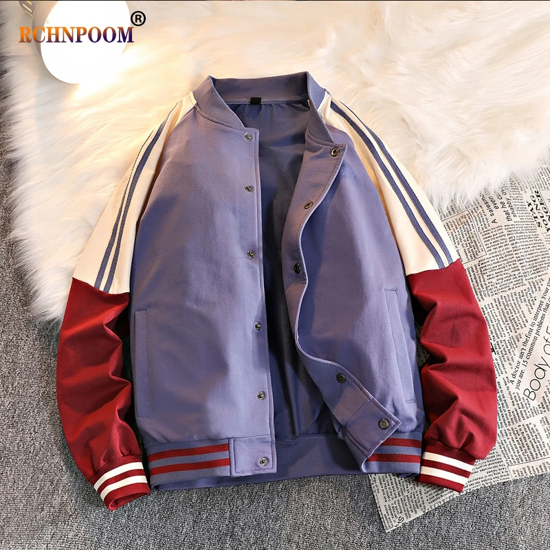 

2022 New Fashion Baseball Jacket Men Leisure High Quality Pilot Couple Jacket Student Spring Autumn Jacket Brand Men Multicolor