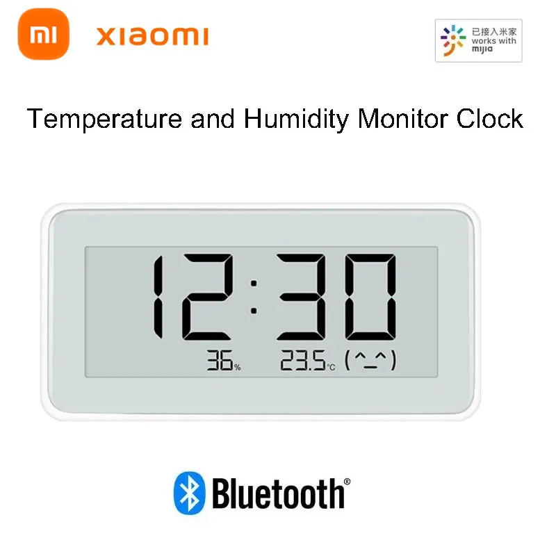 Xiaomi Mijia Monitor Di Temperatura E Umidità Orologio Igrometro Per Interni Ed Esterni Termometro Strumento Di Misurazione Della Temperatura E-Link