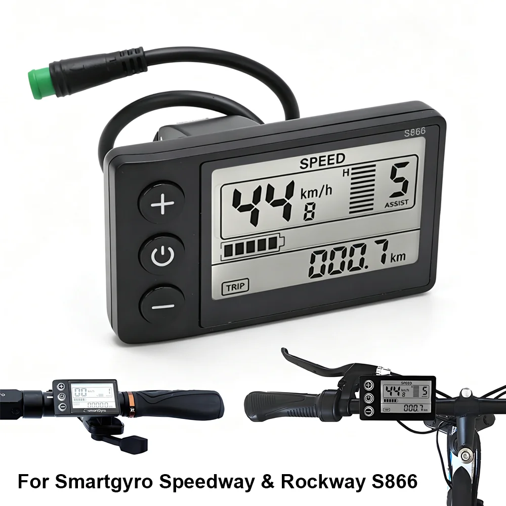 Enhanced LCD Display Screen for Electric Bike and Scooter Control Panel