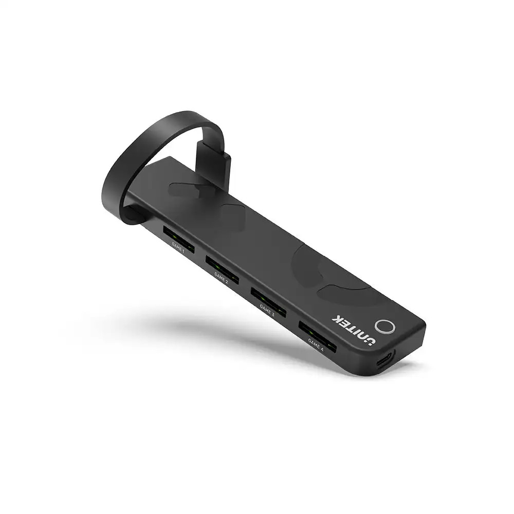 Switch Game Card Reader 4-in-1 for Nintendo Switch/Switch OLED Supports Quickly One-key Switching Games
