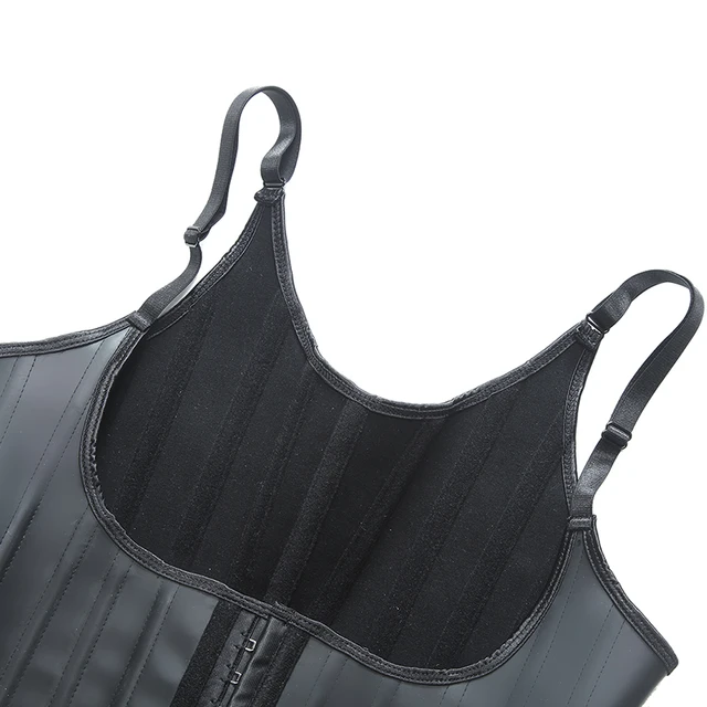 108303-1e3f20.jpg Haut moulant en latex façonnant, corset serré de contrôle du ventre, gilet de sport façonnant la taille
