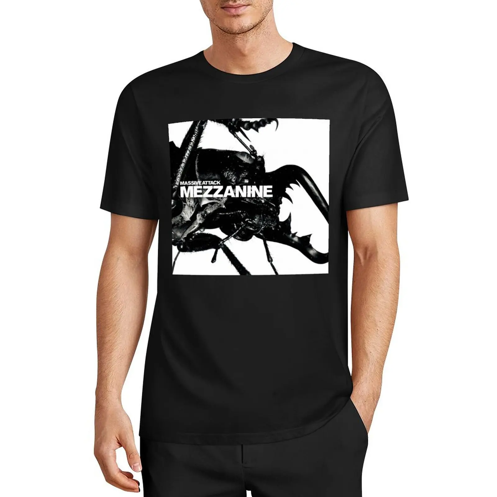 

massive mezzanine tour 2019 2020 edanstress T-Shirt funnys new edition summer tops vintage clothes mens clothing