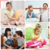 Kids Stethoscope Toy Working Nursing Real Stethoscope Doctor Kit for Kids Role Play Pretend Game Doctor Nurse Costume Accessory 6
