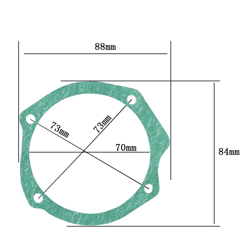 2PCS Heater Motor Gasket Burner Seal Kits Fit For Webasto Thermo Top C E Z P Models Rubber Rubber Gasket Burner Unit