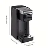 2-in-1 Single-cup Coffee Maker for K-cup Pods and Ground Coffee Brewing Capacity 5 to 12 oz Mini K-cup Coffee Maker 6
