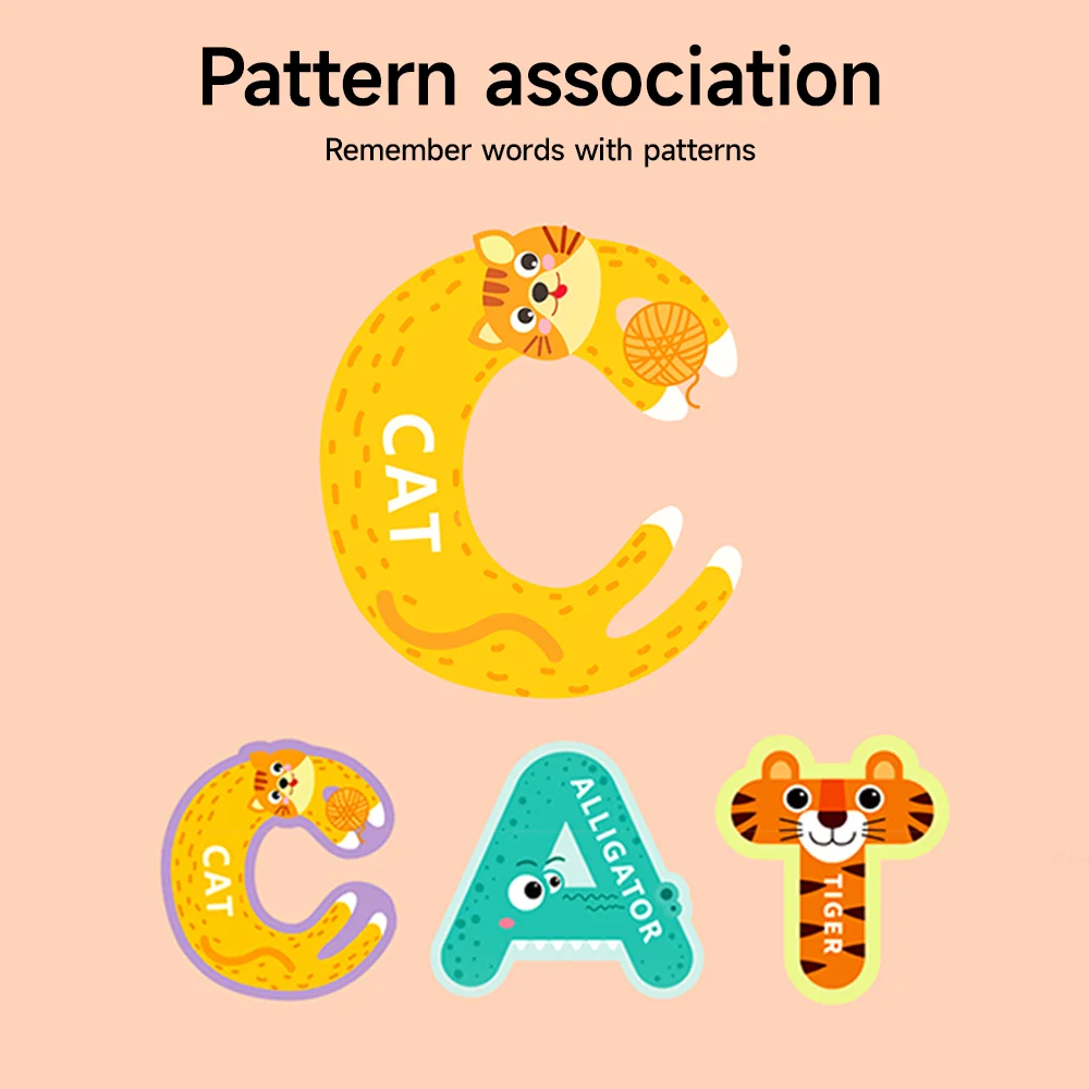 Magnetic Letters for Kid Magnets Fridge Animals Alphabet Toys Children Magnetic Refrigerator Uppercase ABC Numbers magnetic assembly toy,magnetic alphabet toys