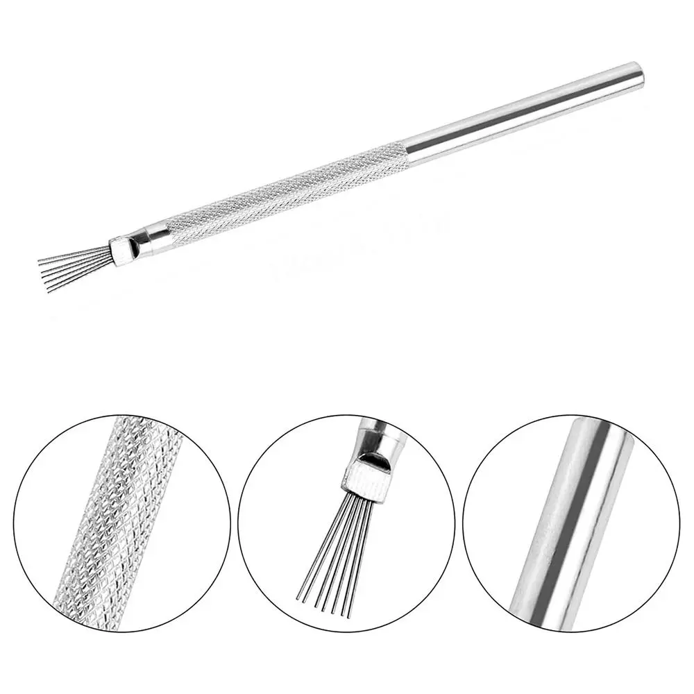 Alloy Clay Sculpting Tool Texture Brush for Pottery Ceramics Modeling
