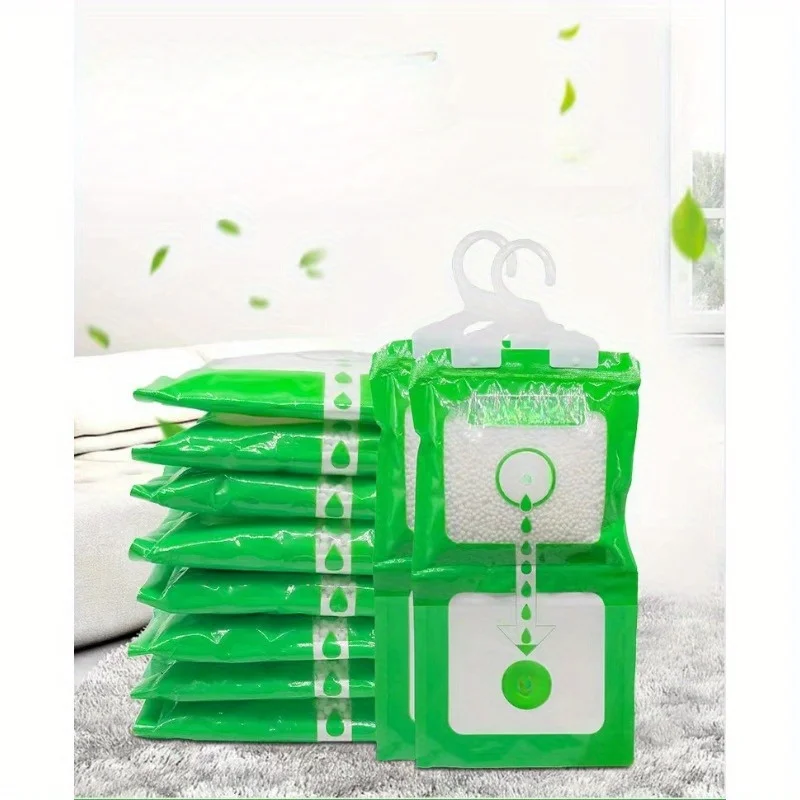 Premium Hanging Dehumidifier Bag Keep Wardrobes Fresh Dry Mildew-Free Effortless Closet Moisture Absorber Home Hygroscopic Bag 2