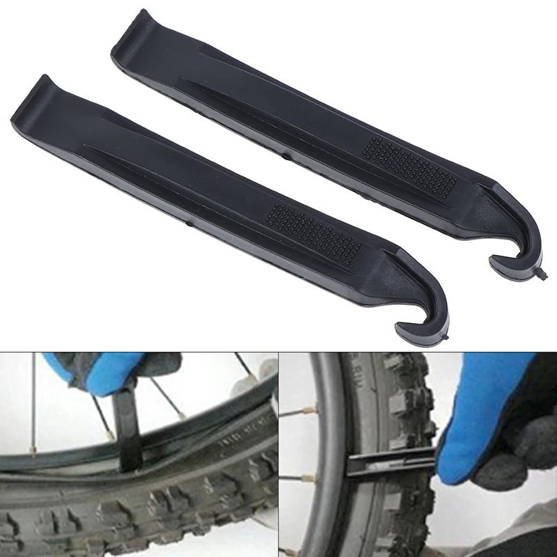 

2PCS Plastic Bicycle Tire Lever Cycling Bike Tyre Crowbar Wear-resistant Elaborate Bike Repair Opener Breaker Tool Crow Bar