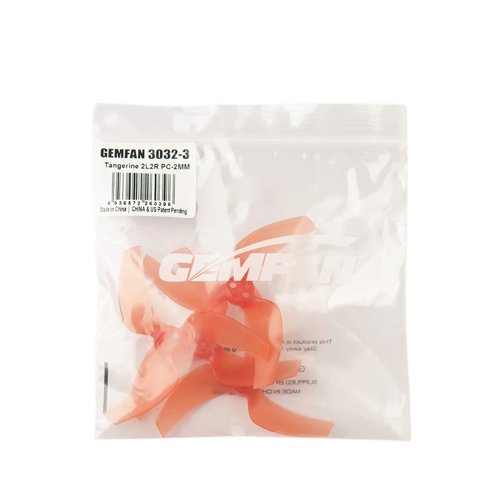 GEMFAN 3032 3-Zoll 3-Blatt CW CCW PC Propeller 2mm Loch PC FPV Propeller für DJI-AVATA 2 Drohnenzubehör DIY-Teile – Detail 4