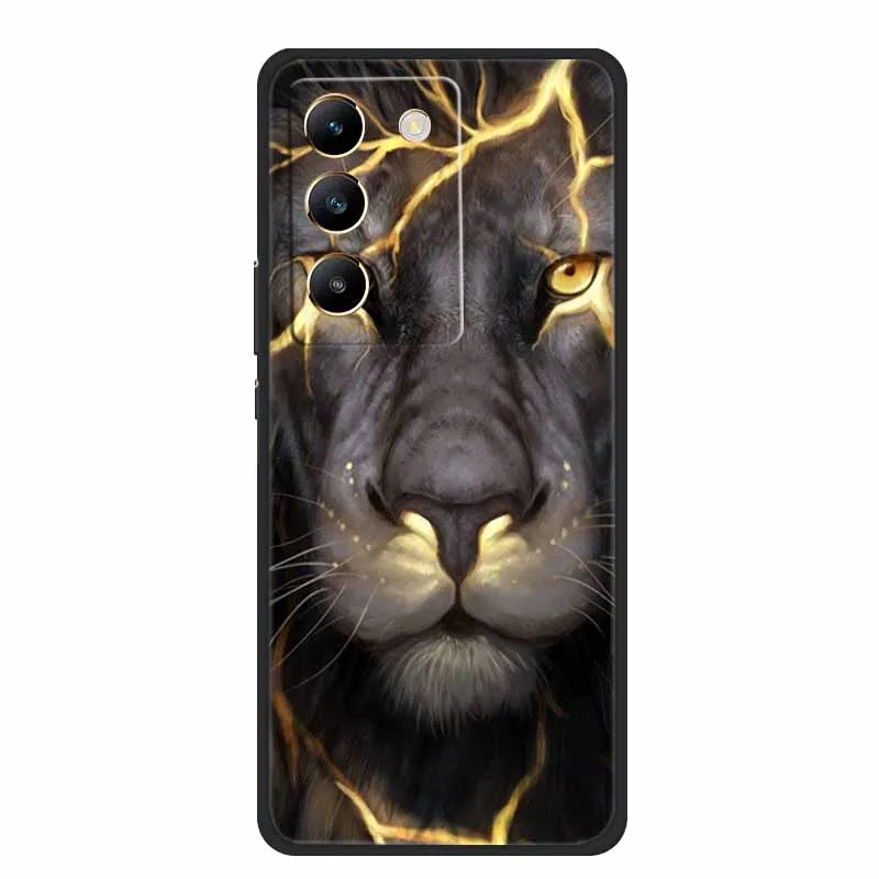 Black Silicone Soft Phone Case - Durable and Stylish Back Cover  Bag