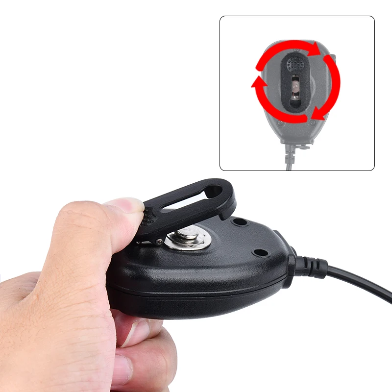 UV-K5 Baofeng Quansheng Walkie Talkie Speaker Microphone For Baofeng UV-5R BF-888S UV-82 UV 13 Pro UV-16 Pro Two Way Radio 2