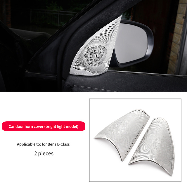 Car Audio Speaker Cover Trim Door Loudspeaker Cover Trim Car Accessories for Mercedes Benz E/C/GLC Class W213 W205 X253
