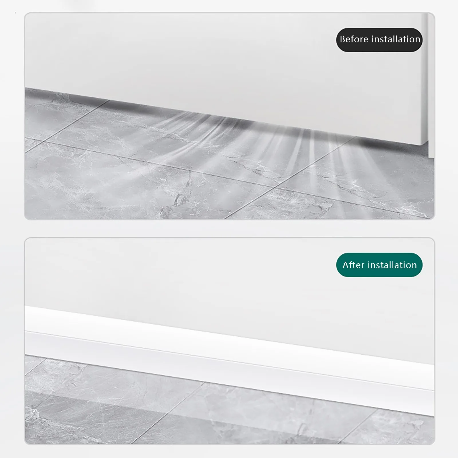 Transparent Windproof Silicone Sealing Strip Bar Door Sealing Strip Seal Material Door Seal Bottom Adhesive