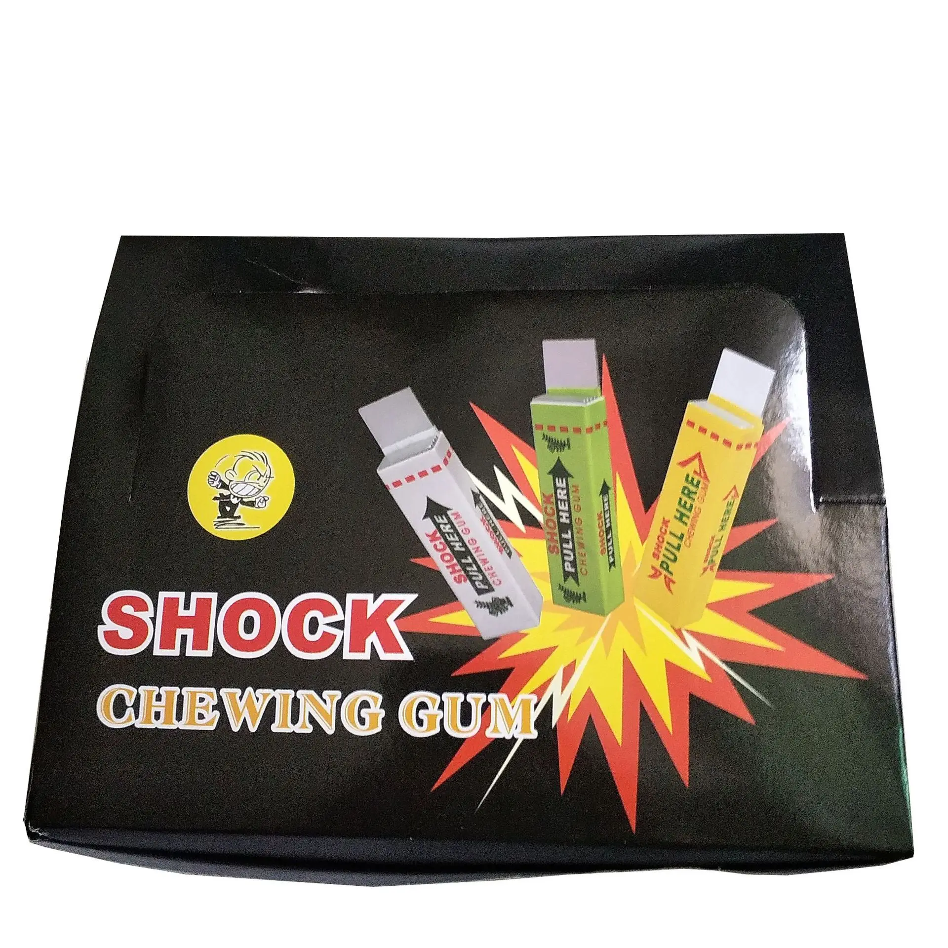 Tricky Funny Safety Trick Joke Shocker Toy Electric Shock Shocking Pull  Head Chewing Gum Gag Novelty Item Toy For Children - AliExpress