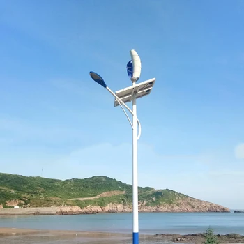 เครื่องกำเนิดไฟฟ้าพลังงานลม 12V 24V 48V พร้อมแผงโซลาร์เซลล์แบบไฮบริด ตัวควบคุม MPPT ระบบออฟกริด พลังงานฟรี 220V สำหรับบ้านและฟาร์ม 1