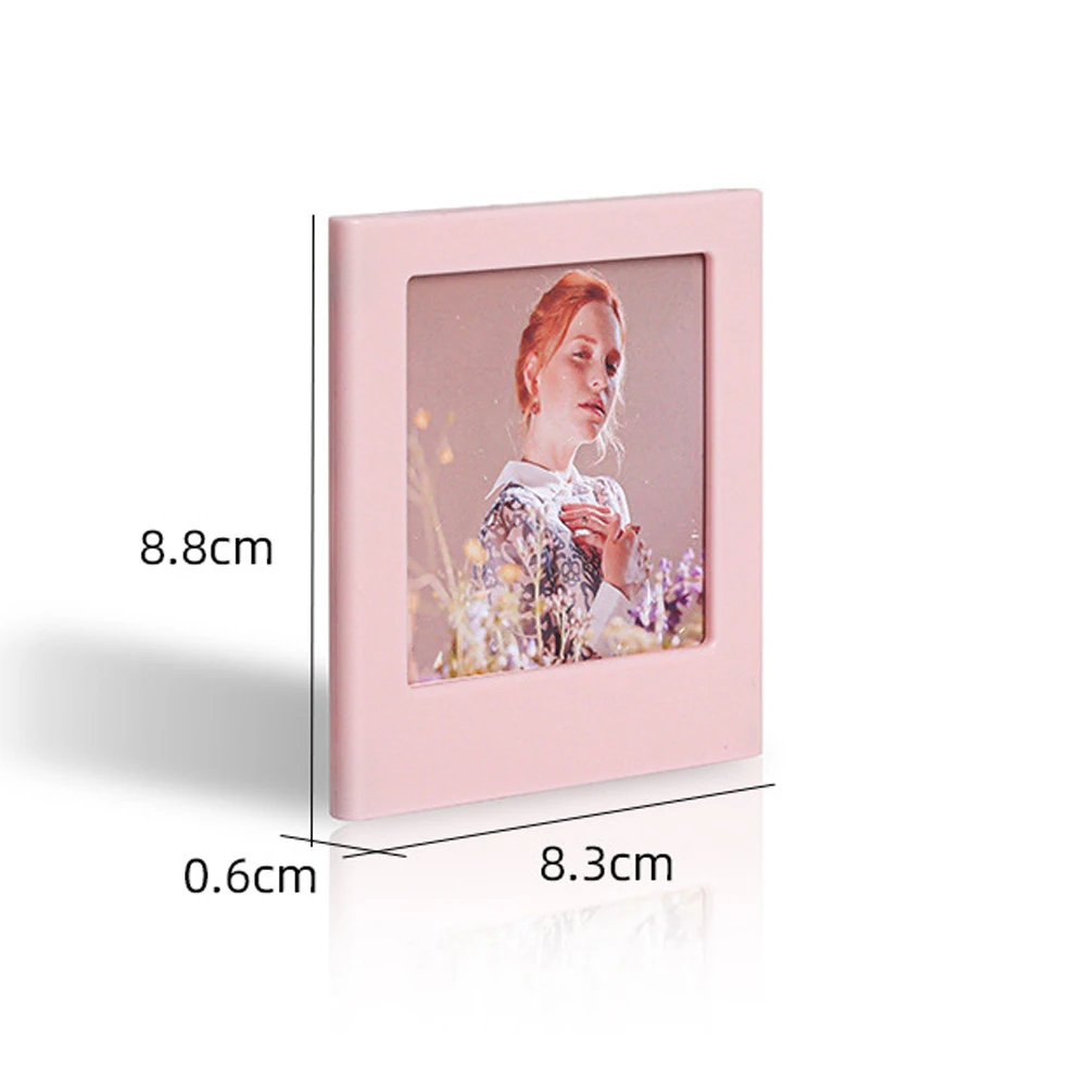 1/5Pcs 4 Inch Color Square Frames For Fujifilm Instax SQUARE SQ1 SQ6 SQ20 SQ40 Square Printer Film Papers Magnetic Photo Frames