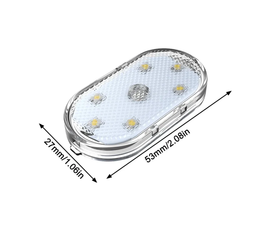 차량용 LED 터치 라이트, 마그네틱 비상 램프, 무선 자동 지붕 천장 램프, USB 충전 독서등, 미니 분위기 램프