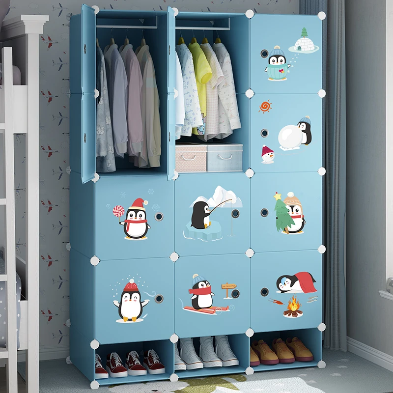 Organizer Baby Cabinets Wardrobe Children's Room Storage Cabinet Cabinets Girl's Drawer Closet Puerta Corredera Baby Furniture