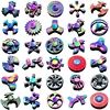 Finger Spinner Office Anxiety Relief Stress Gyro Flower / Tower / Spider Metal Hand Spinner Tri Spinner Model 6