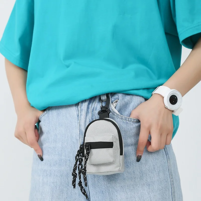 Mini Vintage Pattern Storage Bag, Portable Headphone Bag With Button, Faux Leather  Keychain Bag - Temu Mexico