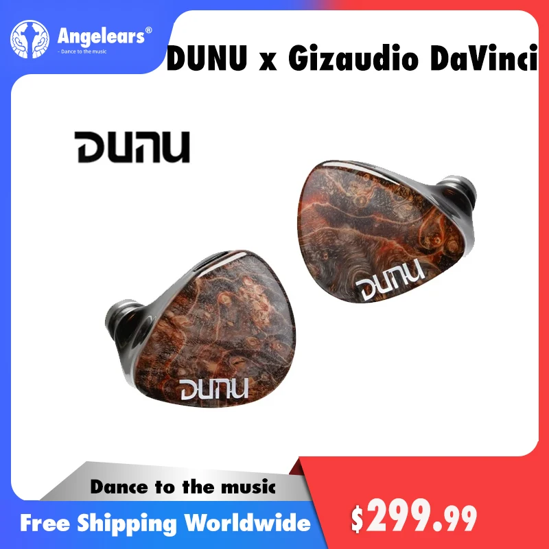 DUNU x Gizaudio DaVinci 2DD+4BA ハイブリッド インイヤー モニター