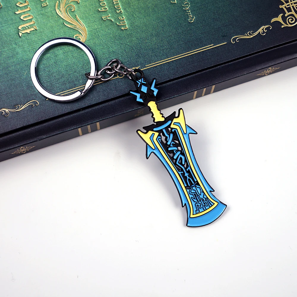 Xenoblade Chronicles Keychain MONADO Sword Key Chain Keyring