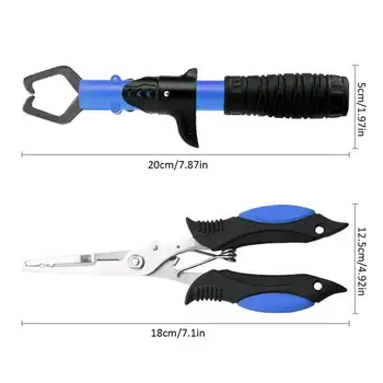 Fishing Pliers Saltwater Saltwater Stainless Steel Hook Remover Fishing Tackle Gear And Equipment Multi-functional Fishingtools 6