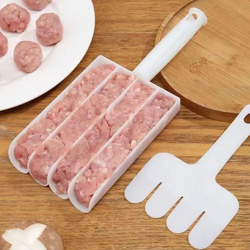 Kitchen Triple Meatball Maker Meat Ball Scoop Cutting Spade Non-Stick meatball maker,kitchen utensils