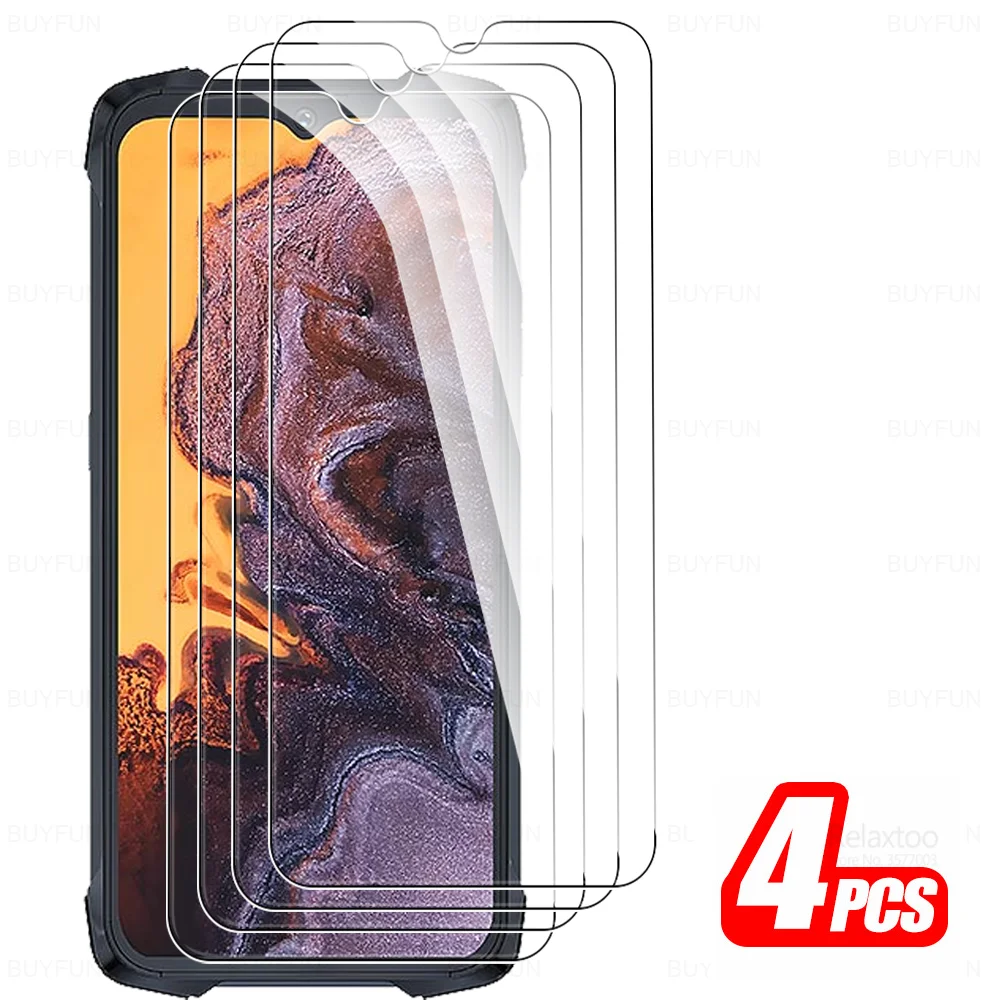 4-Pack Full Cover Tempered Glass Screen Protector, 6.58-inch 2023 Edition