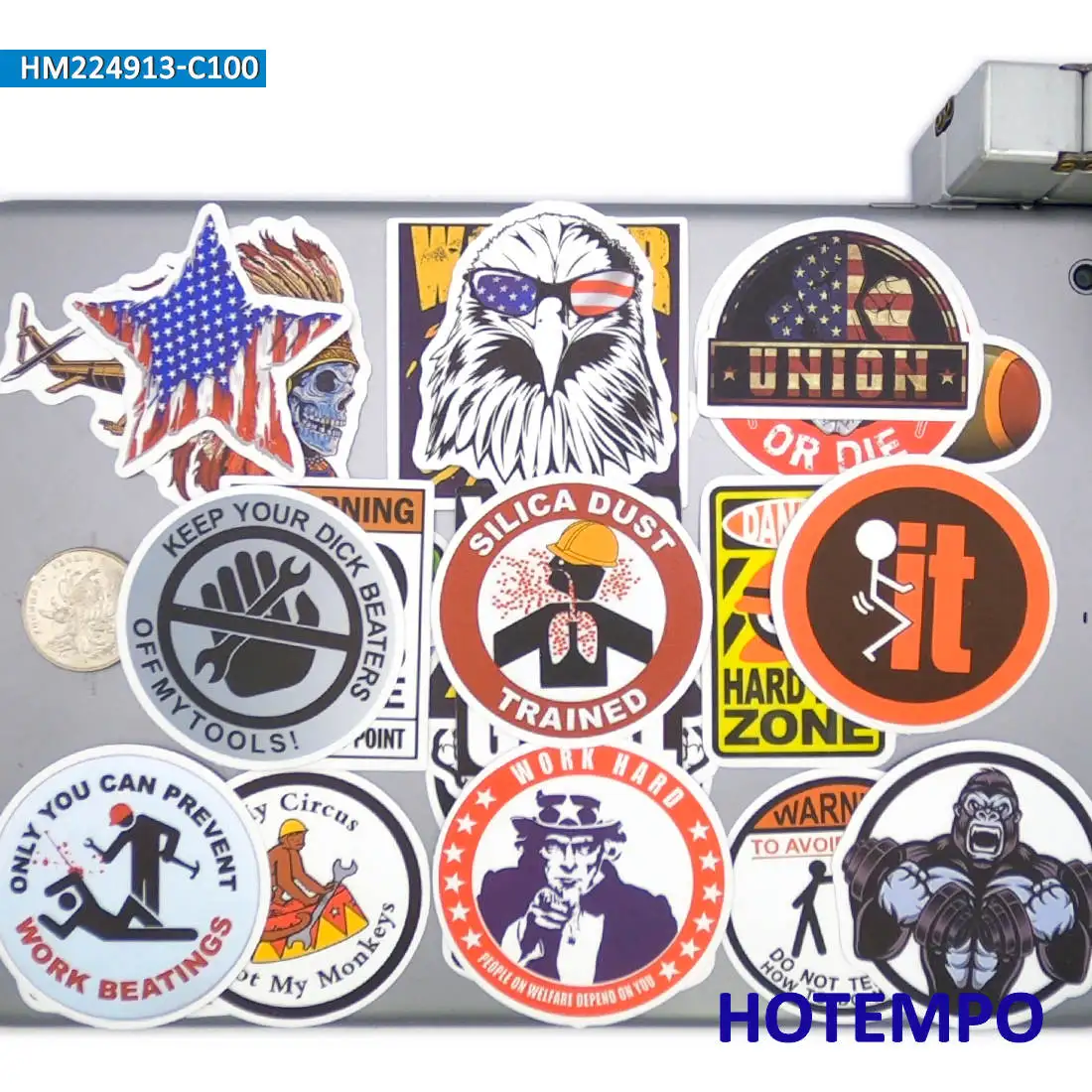 50/100 Stück, Safety First Aufkleber, Warnung, Vorsicht, Arbeiterslogan, Lustige Aufkleber, für Telefon, Laptop, Tasche, Fahrrad, Auto, Gepäck, Motorrad, Box, Helm Aufkleber – Detail 13