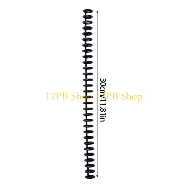 12pb 10 pcs 플라스틱 바인딩 빗 30 링 플라스틱 바인딩 빗 파일