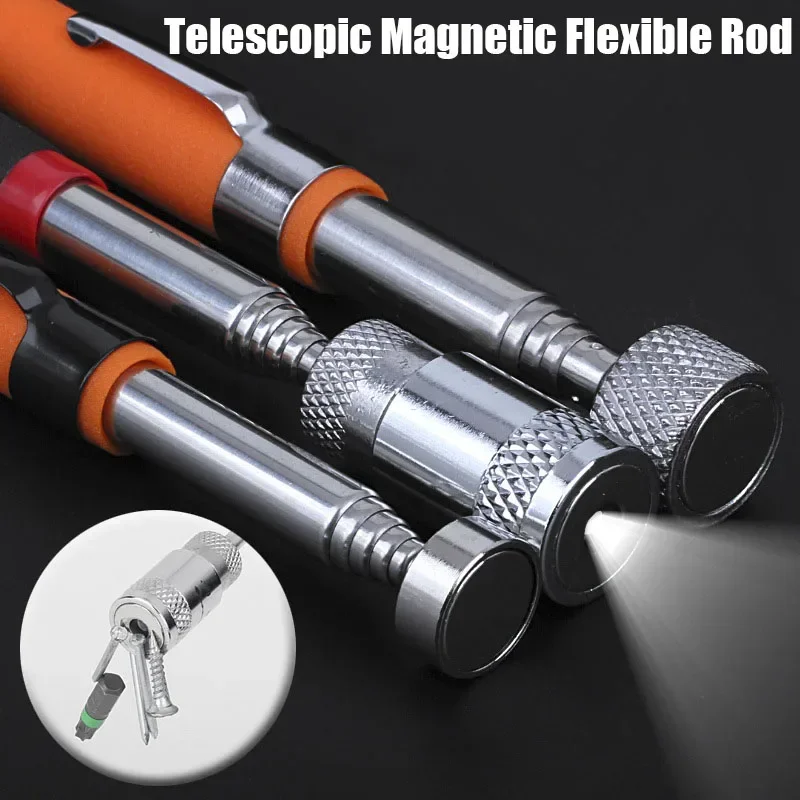 3PCS Magnetic Telescopic Pick-up Tool Kit,Preciva 16LB Magnetic Sticker