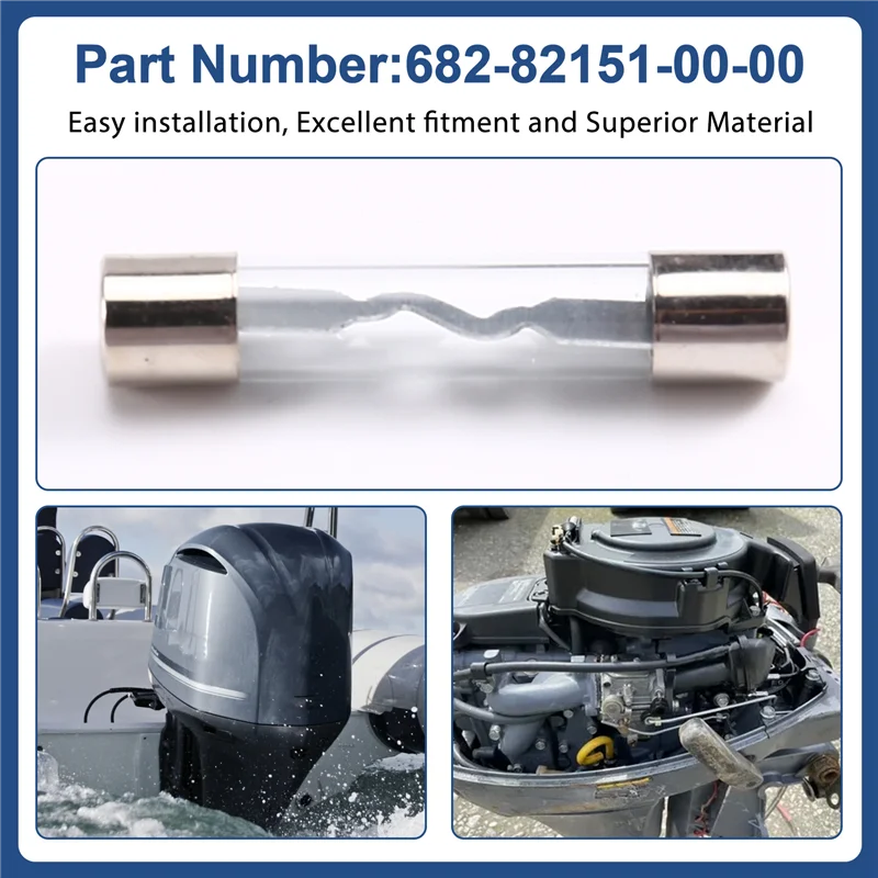 선외 모터 부품 퓨즈 682-82151 보트 엔진용 682-82151-00-00 682-82151-00 68282151-AD39