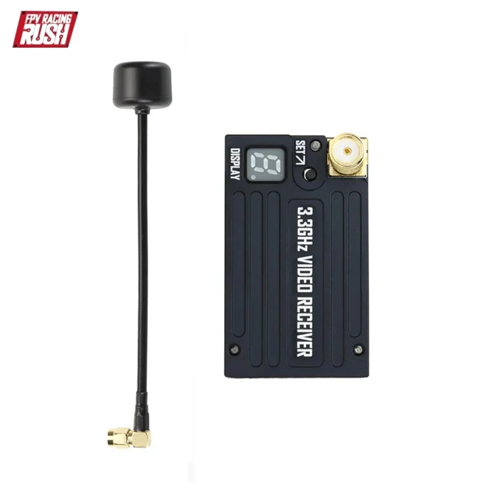 Kit FPV 3.3G 4W RushFPV VTX & VRX pour Drone Course Longue Portée