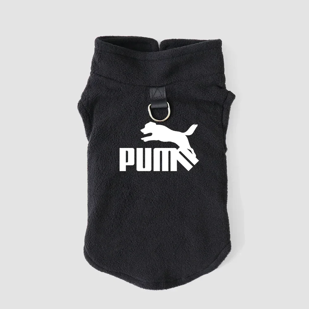 Polaire pour chien amusante imprimée PUMdog avec accroche laisse - 2025 - Vêtement et accessoires pour chiens - Doglovedesign